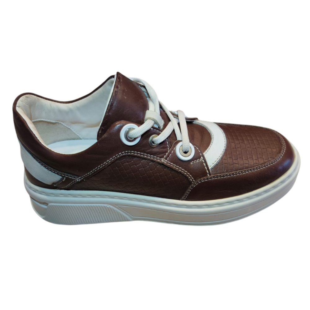 Mehmet Ali Saraç Deri Ayakkabı Koyu Kahverengi